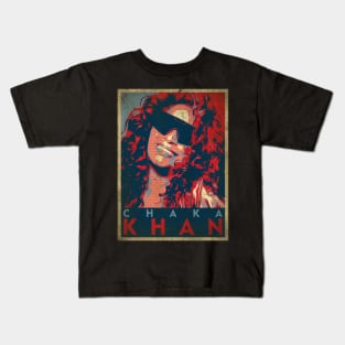 Vintage Popart Chaka Khan Kids T-Shirt